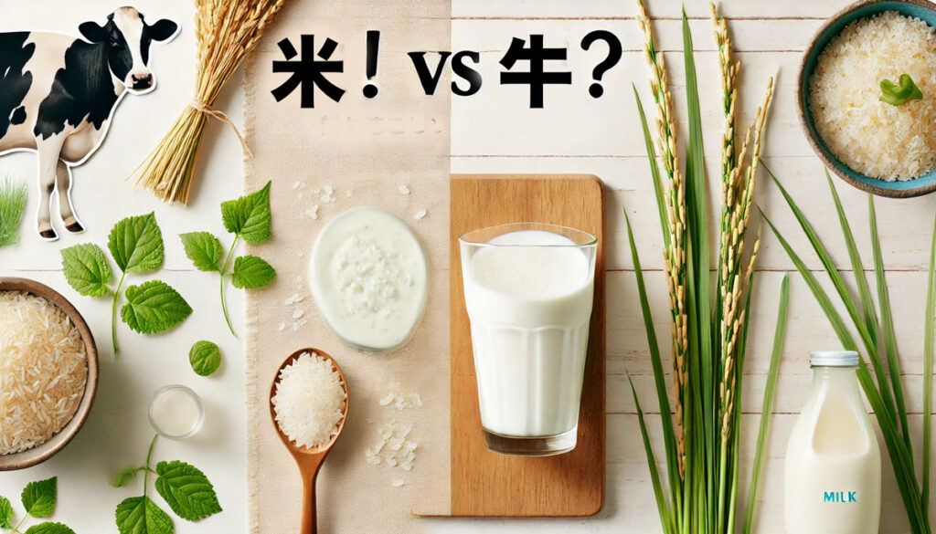 牛乳とライスミルクの違いを比較！あなたに合うのはどっち？